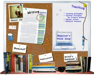 Good-bye, old, cluttered home page! You were fun while you lasted.