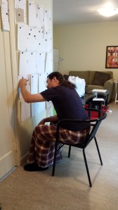 I can be extremely regimented about my writing when I have time to be.