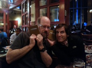 Writers Robert P. Kaye and Len Kuntz