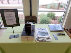 Barnes & Noble handled book sales and helped me donate a portion of the sales to the library!