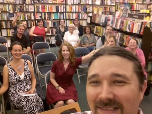 Requisite reading selfie!