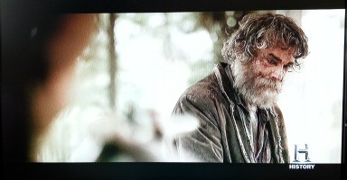 This is a man in pain.